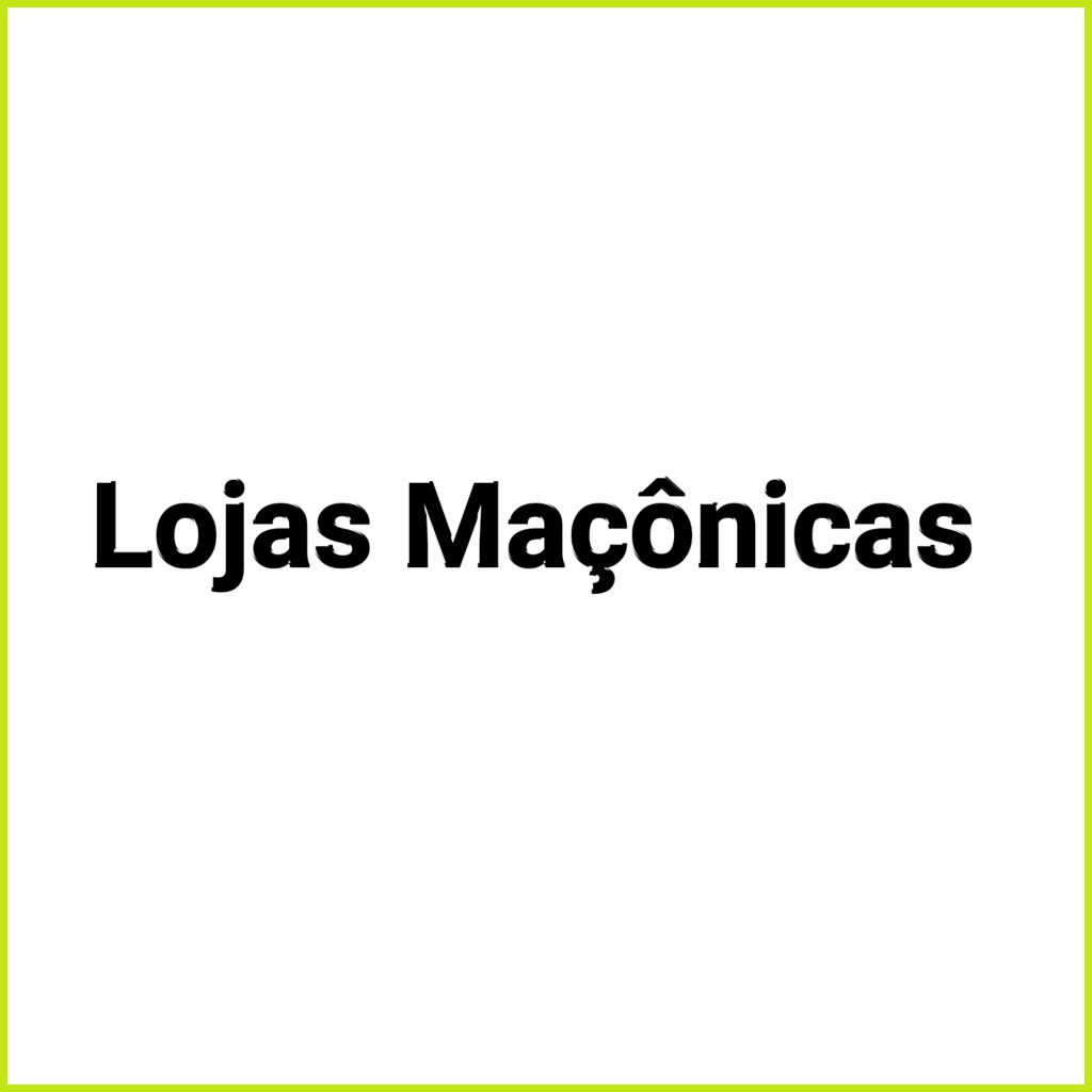 LOJAS MAÇONICAS